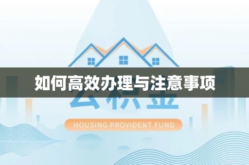 宁远如何高效办理与注意事项