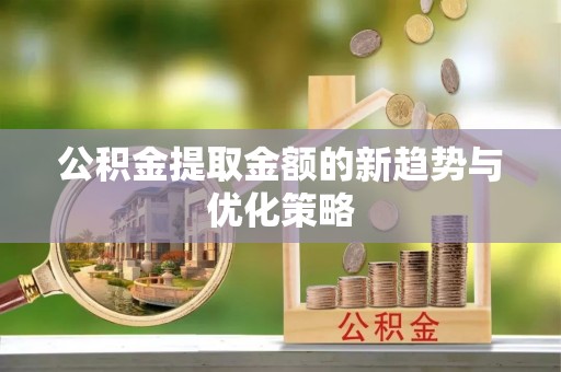 宁远公积金提取金额的新趋势与优化策略