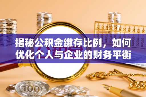 宁远揭秘公积金缴存比例，如何优化个人与企业的财务平衡
