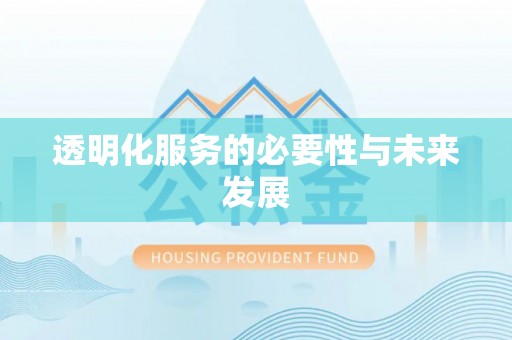 宁远透明化服务的必要性与未来发展