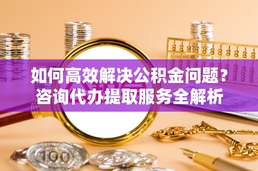 宁远如何高效解决公积金问题？咨询代办提取服务全解析
